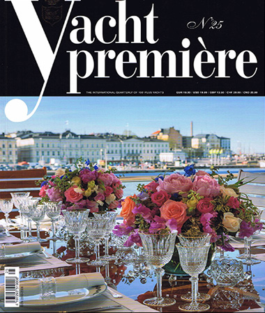 Yacht Premiere 25 pagine 32-38 Articolo Lucllus on board E.Ruggiero
