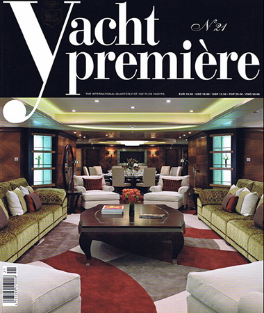 Yacht Premiere n. 21 pagine 44-49 Drawings, measurements and refitting E.Ruggiero